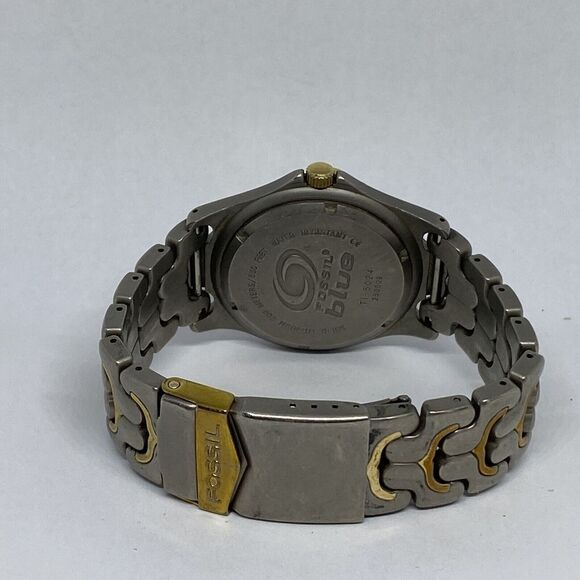 Fossil TI5024 Womens Silver Stainless Steel Analog Dial Quartz Wrist Watch LB310 - Picture 10 of 12